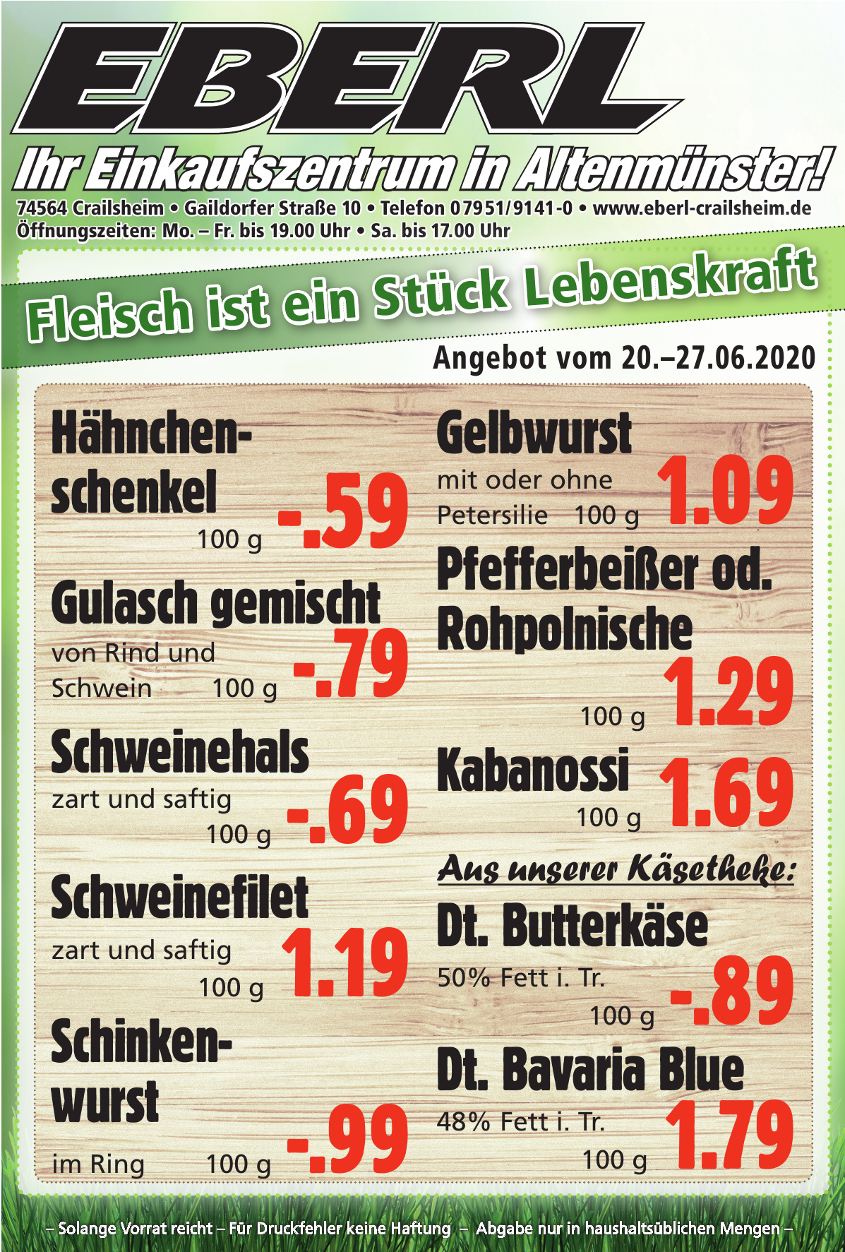 Eberl Grossmarkt Crailsheim Metzgereiabteilung Auf Dem Neuesten Stand