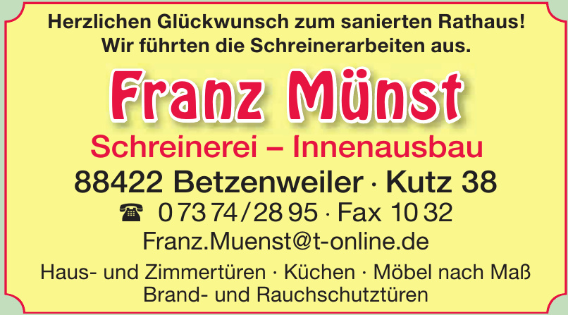Franz Münst Franz Münst