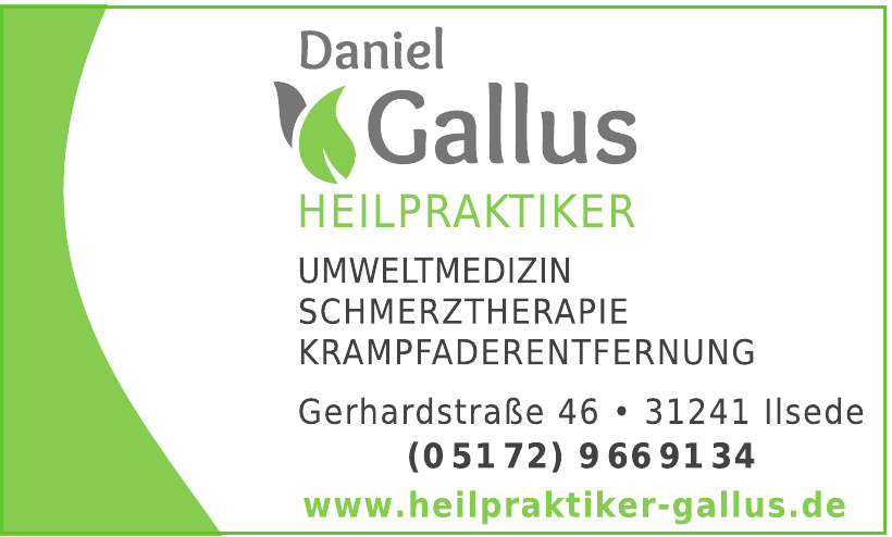 Daniel Gallus Heilpraktiker Daniel Gallus Heilpraktiker