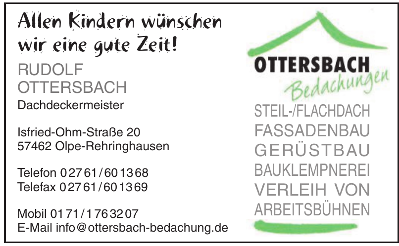 Ottersbach Bedachungen Ottersbach Bedachungen