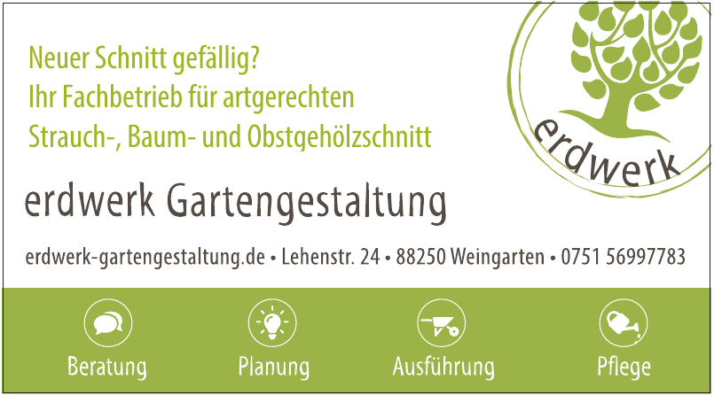 erdwerk Gartengestaltung erdwerk Gartengestaltung