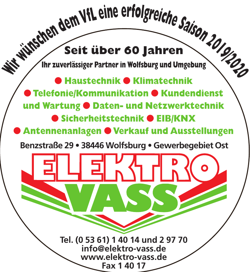 Elektro Vass GmbH & Co. KG Elektro Vass GmbH & Co. KG
