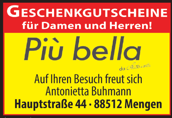 Piú Bella Piú Bella