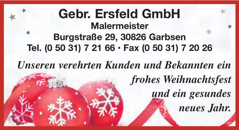 Gebr. Ersfeld GmbH Malermeister