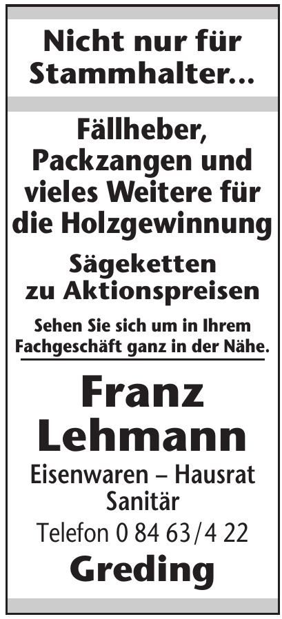 Franz Lehmann Franz Lehmann