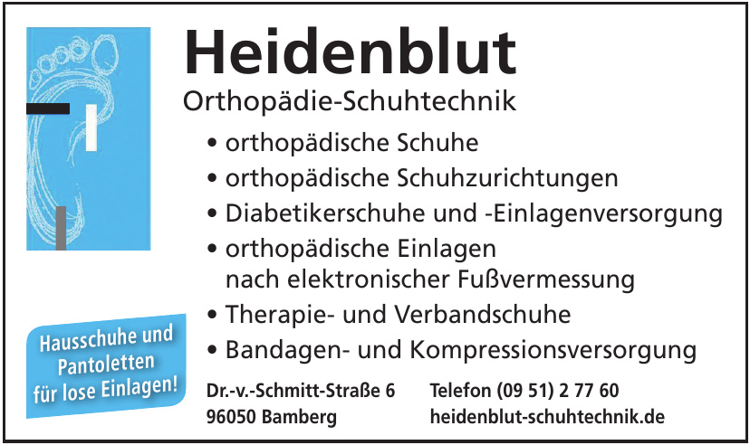 Heidenblut Orthopädie-Schuhtechnik