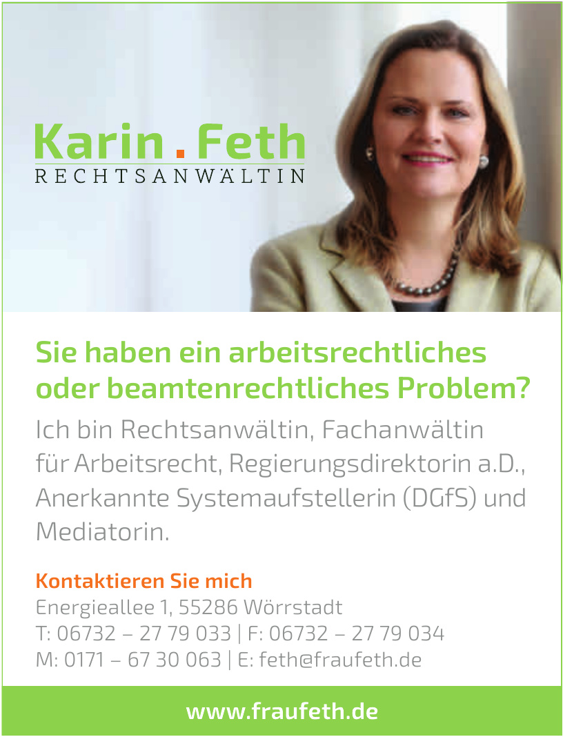 Karin Feth Rechtsanwältin