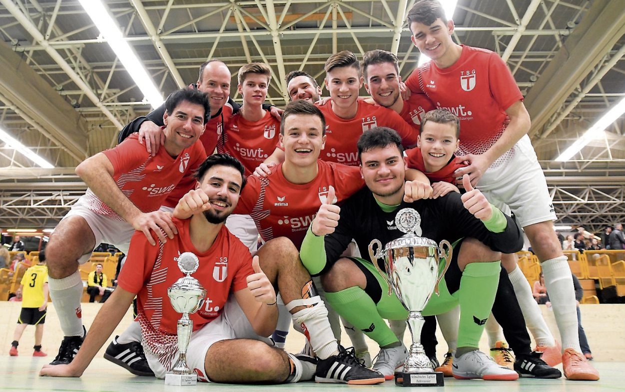 Die TSG Tübingen ist das gejagte Team: Der Verbandsligist siegte im Vorjahr. Bild Uli Rippmann Die TSG Tübingen ist das gejagte Team: Der Verbandsligist siegte im Vorjahr. Bild Uli Rippmann