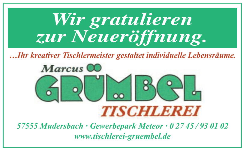 Marcus Grümbel Tischlerei Marcus Grümbel Tischlerei