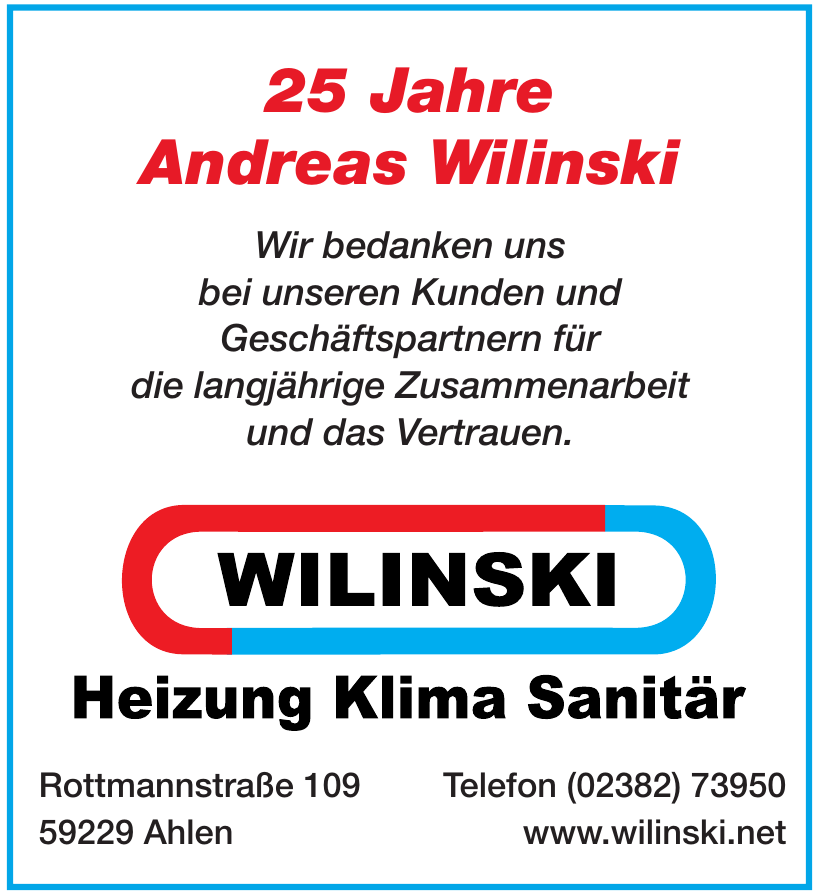 Wilinski Heizung Klima Sanitär Wilinski Heizung Klima Sanitär