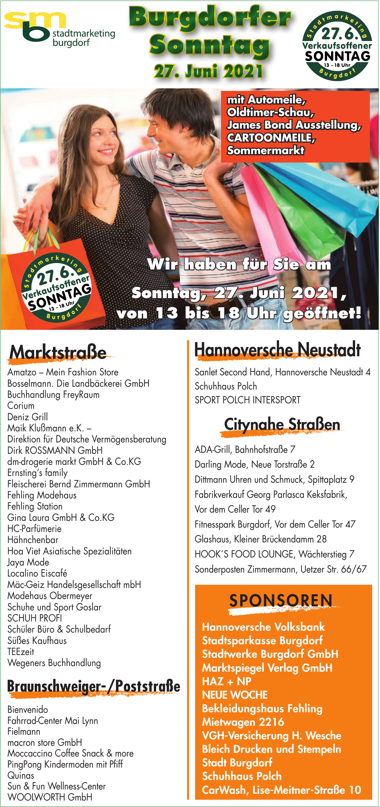 Burgdorfer Sonntag Burgdorfer Sonntag