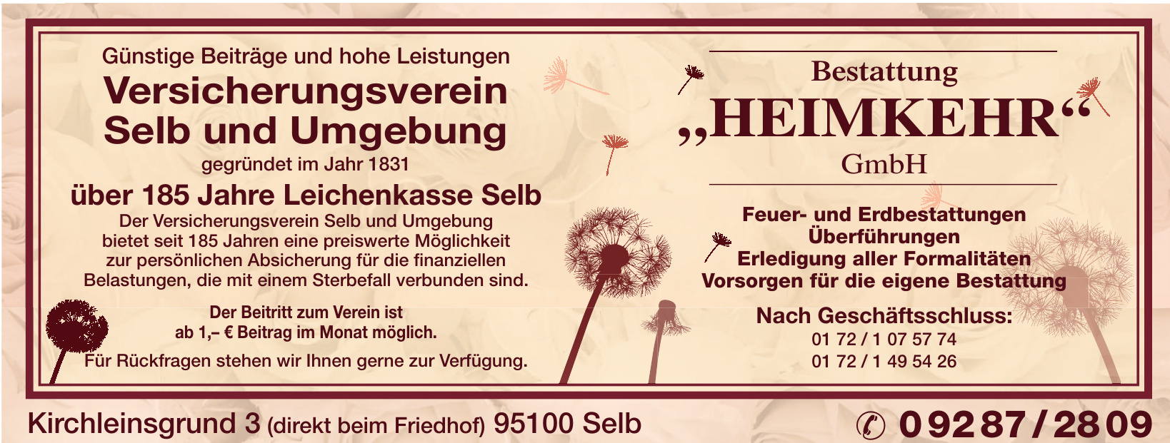 Bestattung Heimkehr GmbH Bestattung Heimkehr GmbH