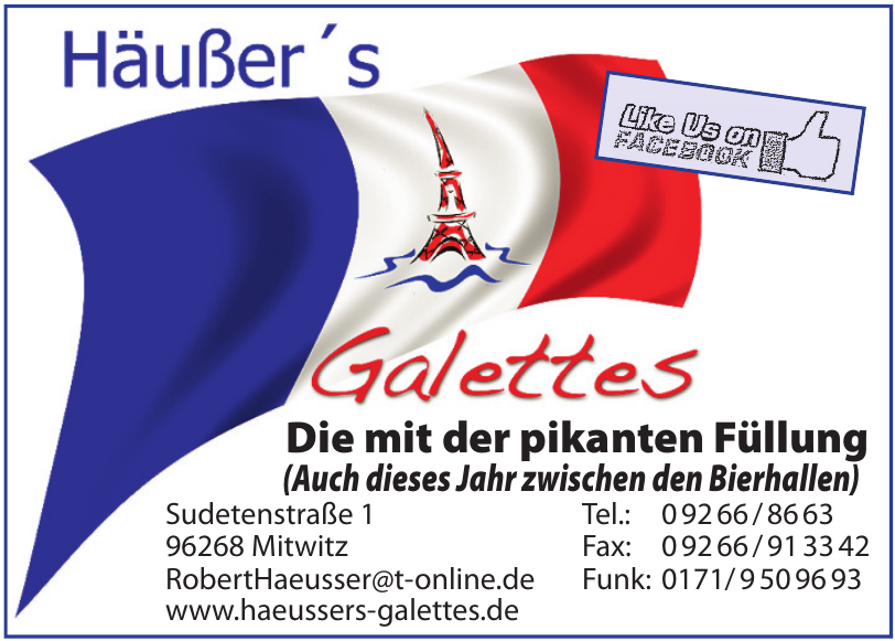 Häußers Galettes Häußer's Galettes