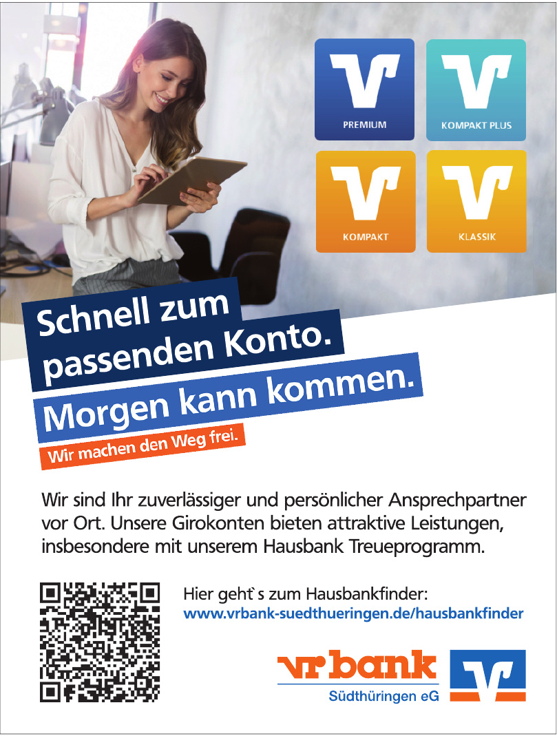 VR Bank Südthüringen eG VR Bank Südthüringen eG