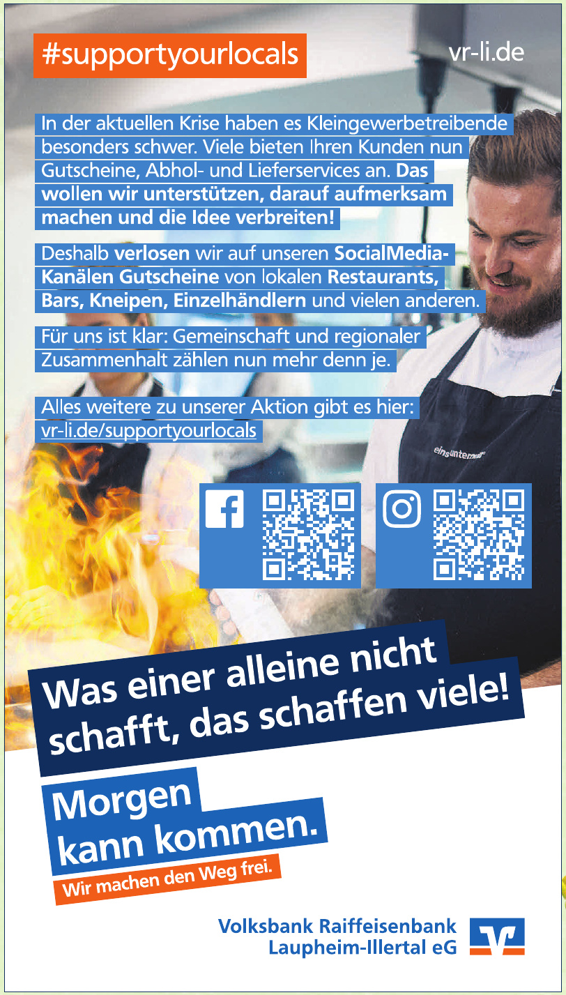 Volksbank Raiffeisenbank Laupheim-Illertal eG Volksbank Raiffeisenbank Laupheim-Illertal eG