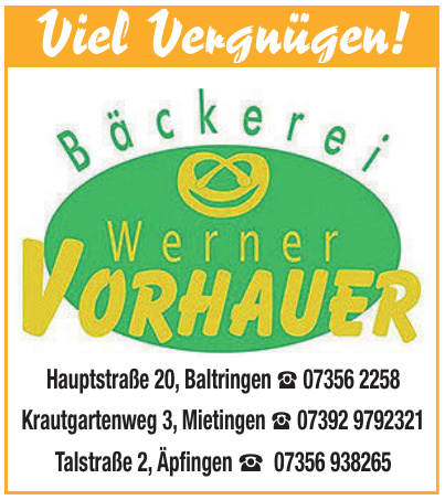 Bäckerei Werner Vorhauer Bäckerei Werner Vorhauer