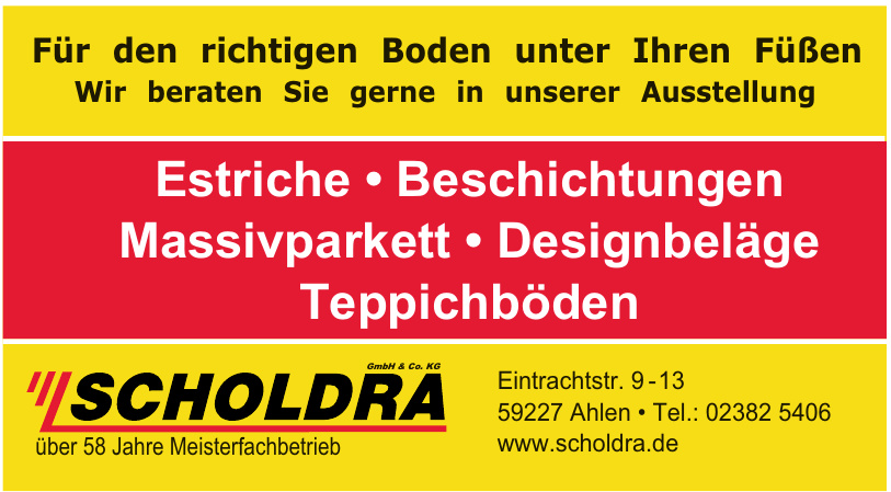 Scholdra GmbH & Co. KG Scholdra GmbH & Co. KG