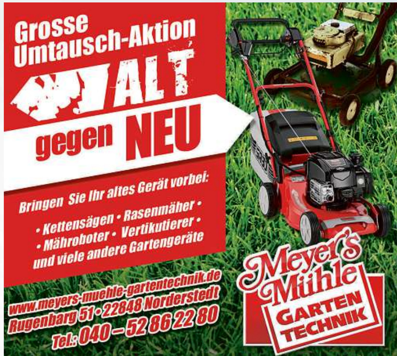 Meyer´s Mühle - Garten Technik