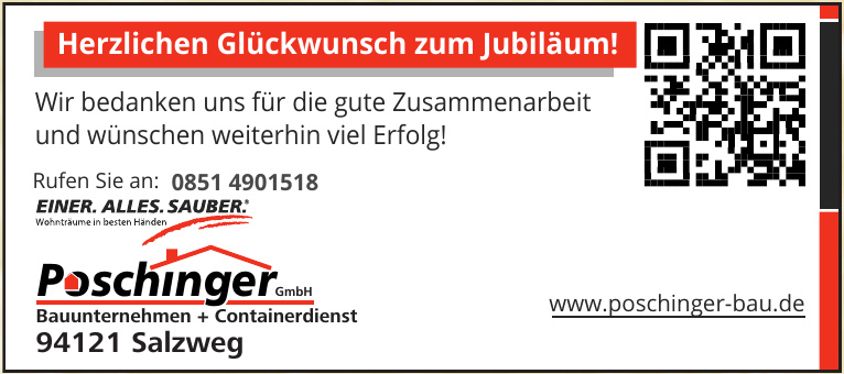 Poschinger Bauunternehmen + Containerdienst