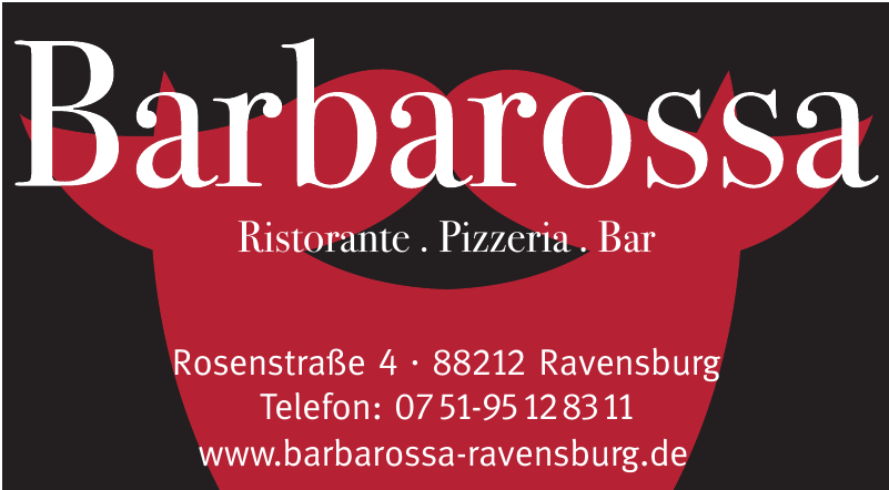 Barbarossa - Ristorante. Pizzeria. Bar. Barbarossa - Ristorante. Pizzeria. Bar.