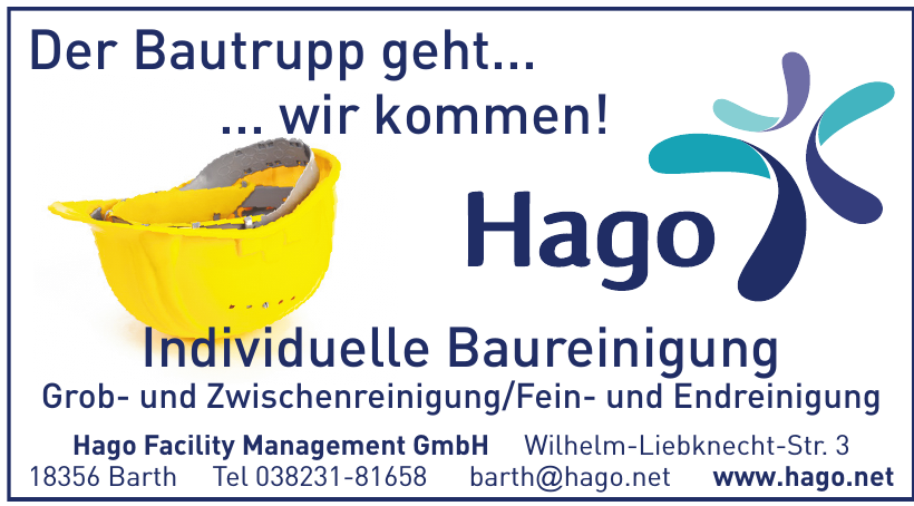 Hago Facility Management GmbH Hago Facility Management GmbH