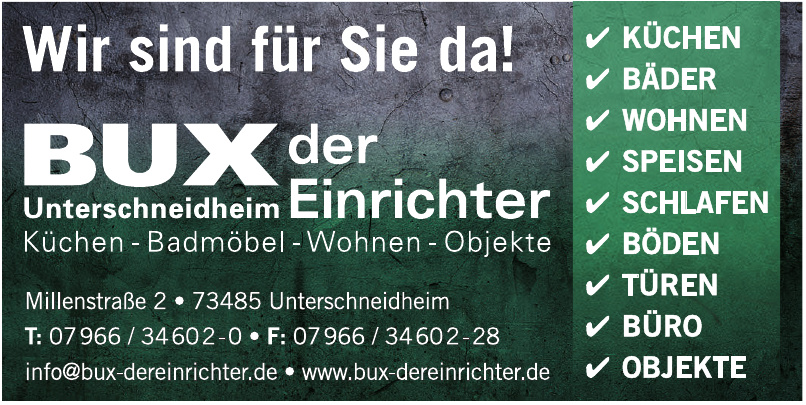 Bux der Einrichter Bux der Einrichter
