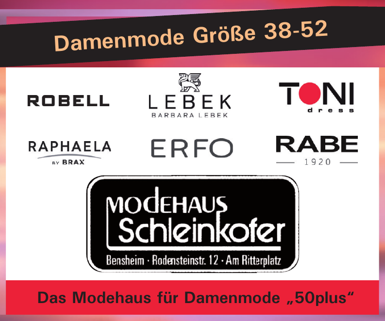 Modehaus Schleinkofer - Das Modehaus für Damenmode „50plus“ Modehaus Schleinkofer - Das Modehaus für Damenmode „50plus“