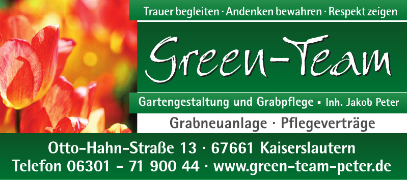 Green-Team Gartengestaltung und Grabpflege