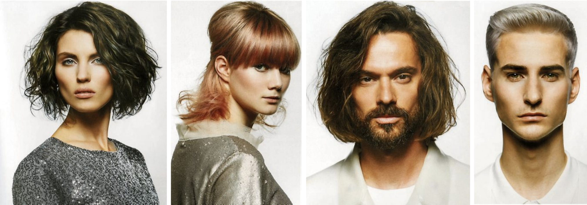 Bilder von links nach rechts: Verlockend. Der kurze Bob im Wave-Style ist der absolute Hingucker. Sixties Style. Der Half-Up Look ist angesagt wie nie. Mann trägt wieder längeres Haar. Der Bowl-Cut lässt vielseitige Stylings zu. Bilder: Friseur-Innung Bilder von links nach rechts: Verlockend. Der kurze Bob im Wave-Style ist der absolute Hingucker. Sixties Style. Der Half-Up Look ist angesagt wie nie. Mann trägt wieder längeres Haar. Der Bowl-Cut lässt vielseitige Stylings zu. Bilder: Friseur-Innung