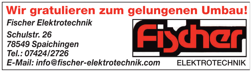 Fischer Elektrotechnik Fischer Elektrotechnik