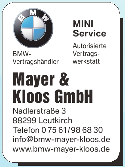 Autohaus Mayer & Kloos GmbH Autohaus Mayer & Kloos GmbH