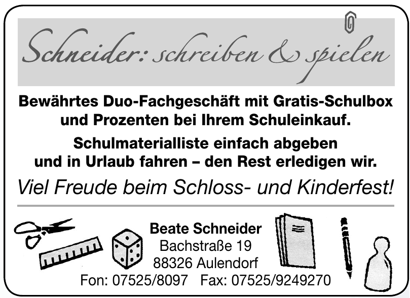 Beate Schneider Beate Schneider