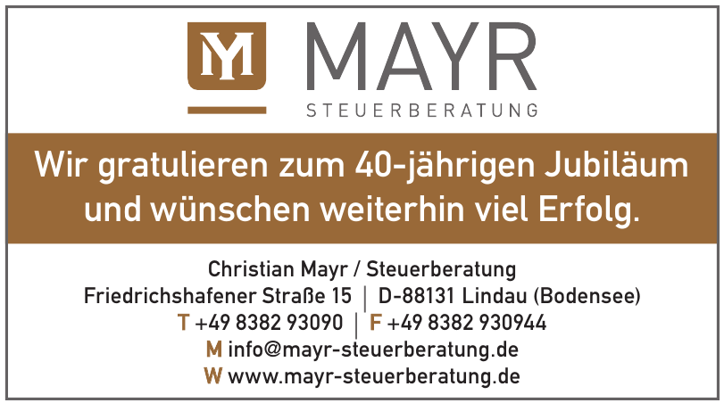 Christian Mayr / Steuerberatung Christian Mayr / Steuerberatung