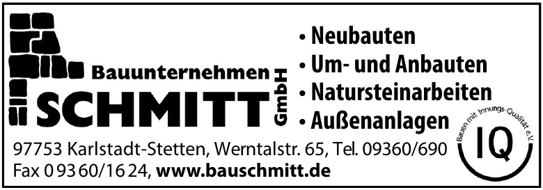 Bauunternehmen Schmitt Bauunternehmen Schmitt