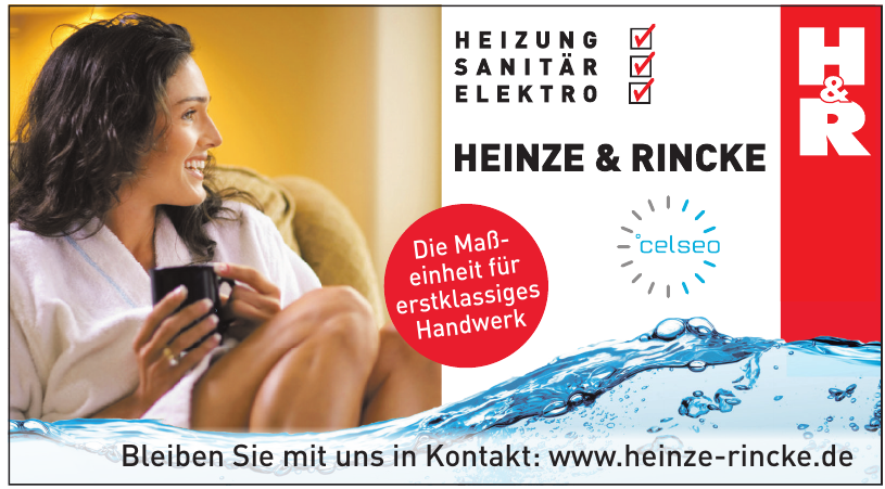 Heinze & Rincke - Heizung, Sanitär, Elektro Heinze & Rincke - Heizung, Sanitär, Elektro