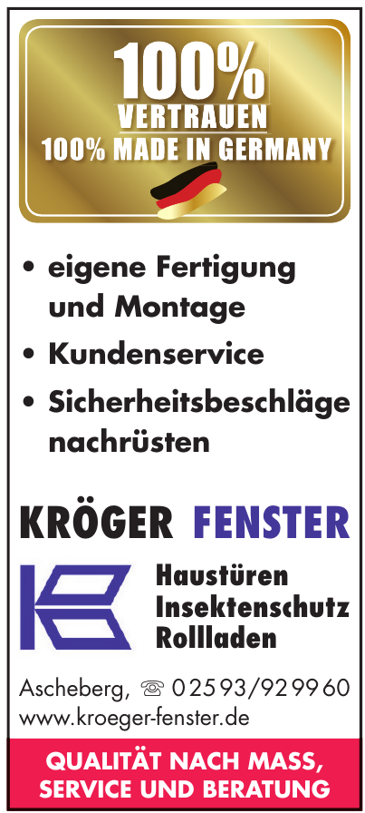 Kröger Fenster GmbH Kröger Fenster GmbH