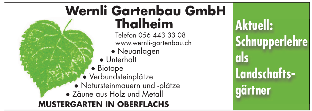 Wernli Gartenbau GmbH