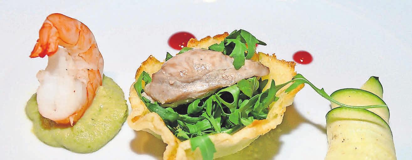 Die Speisen, die Sonja Käppler kocht und serviert, sind nicht nur Hingucker. Exquisite Geschmackserlebnisse sind auch garantiert Die Speisen, die Sonja Käppler kocht und serviert, sind nicht nur Hingucker. Exquisite Geschmackserlebnisse sind auch garantiert