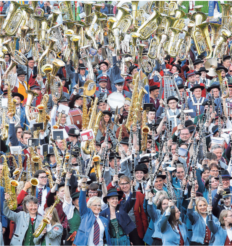 Das Jubiläumsjahr neigt sich dem Ende zu. Impressionen vom Kreismusikfest im Mai 2019. ARCHIVFOTO: THW Das Jubiläumsjahr neigt sich dem Ende zu. Impressionen vom Kreismusikfest im Mai 2019. ARCHIVFOTO: THW