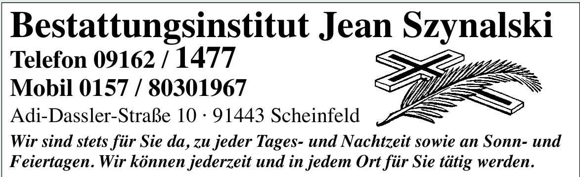 Bestattungsinstitut Jean Szynalski Bestattungsinstitut Jean Szynalski
