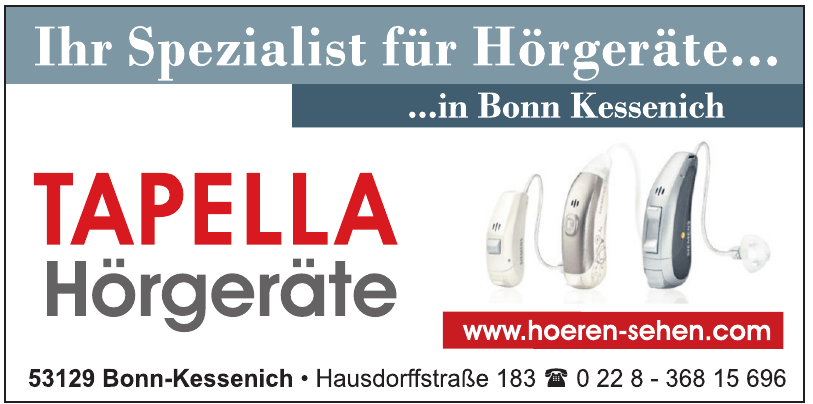 Tapella Hören & Sehen Tapella Hören & Sehen