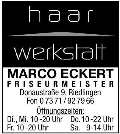 Haar Werkstatt Marco Eckert Haar Werkstatt Marco Eckert
