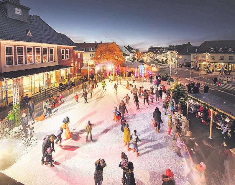 Die Eisbahn ist kostenlos nutzbar Foto: Thomas Lison Die Eisbahn ist kostenlos nutzbar Foto: Thomas Lison