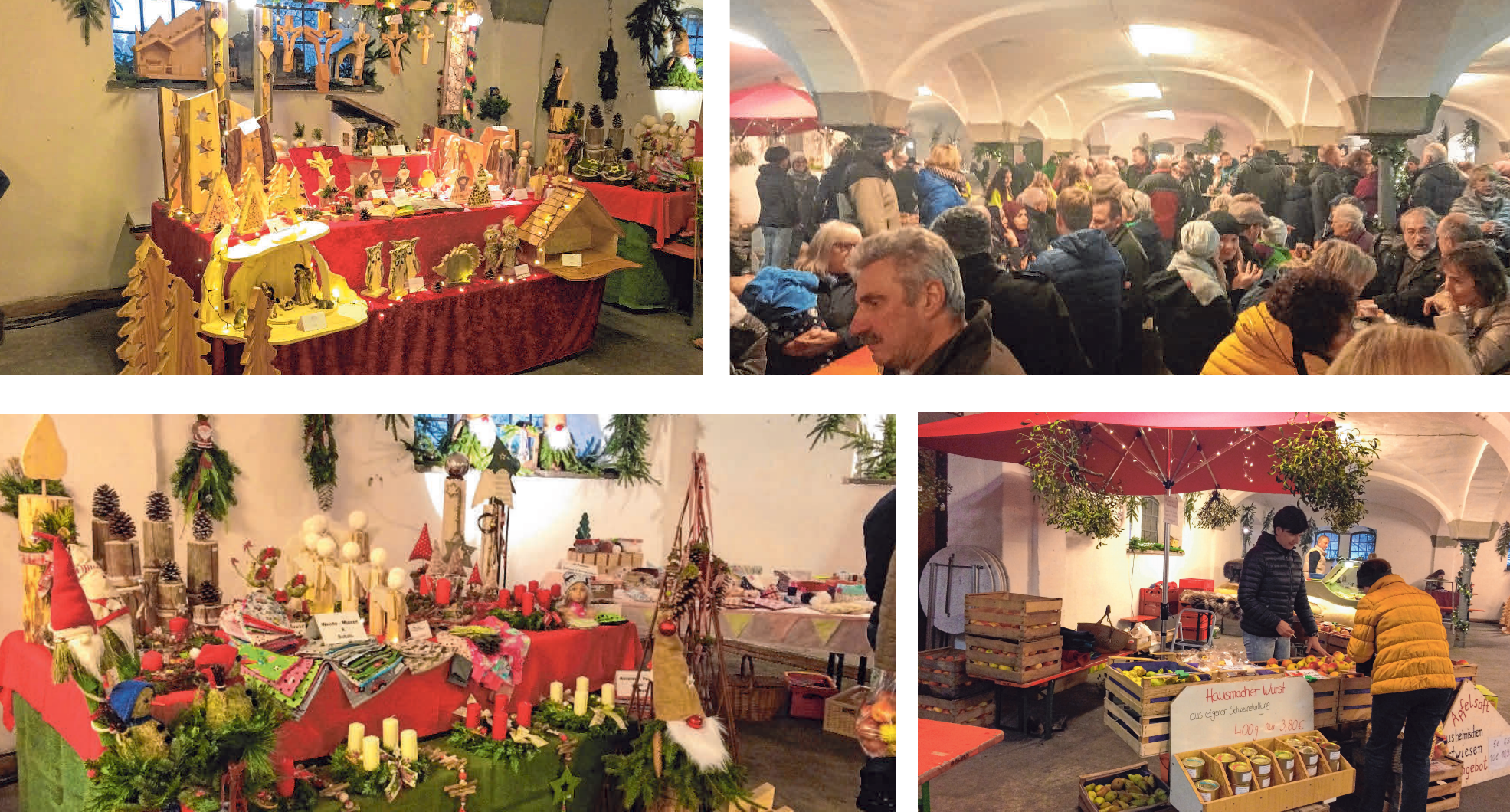 Jetzt schon an Weihnachten denken und Geschenke einkaufen. FOTOS: GEMEINDE KÖNIGSEGGWALD / (1) NICOLE FRICK Jetzt schon an Weihnachten denken und Geschenke einkaufen. FOTOS: GEMEINDE KÖNIGSEGGWALD / (1) NICOLE FRICK