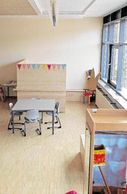 Er bietet den Kindern der Grundschule und der Kindertagesstätte eine neue Heimat. BILDER: STADT GRÜNSFELD Er bietet den Kindern der Grundschule und der Kindertagesstätte eine neue Heimat. BILDER: STADT GRÜNSFELD