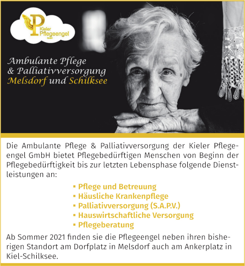 Ambulante Pflege & Palliativversorgung Melsdorf und Schilksee Ambulante Pflege & Palliativversorgung Melsdorf und Schilksee
