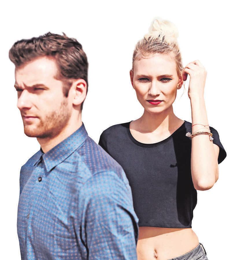 Elektropop vom Feinsten präsentiert das Duo Glasperlenspiel. FOTO: PROMO Elektropop vom Feinsten präsentiert das Duo Glasperlenspiel. FOTO: PROMO