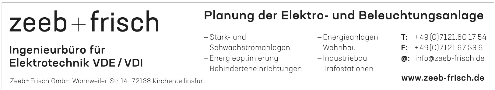 Zeeb + Frisch Gmbh Zeeb + Frisch Gmbh