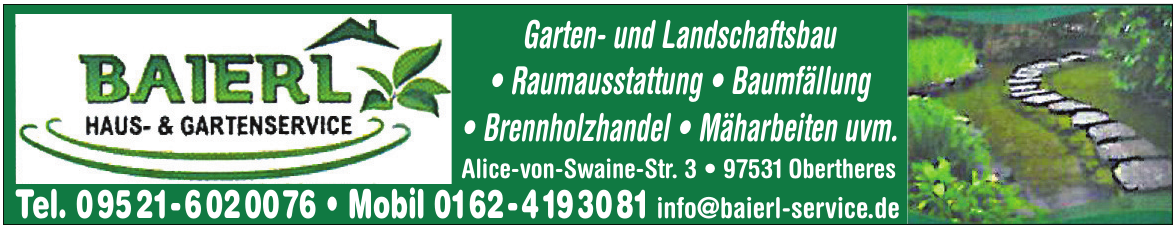 Baierl Haus- & Gartenservice Baierl Haus- & Gartenservice