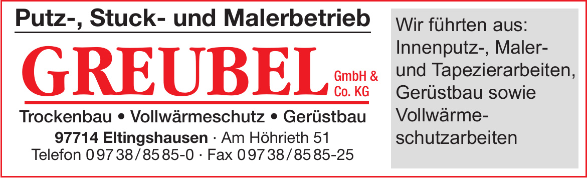 Greubel GmbH & Co. KG